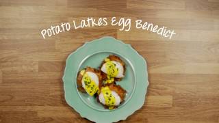 Potato Latkes Eggs Benedict [upl. by Puiia]