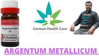 Argentum metallicum homoeopathic medicine uses  guiding symptoms of argentum [upl. by Tess414]