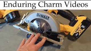 DeWalt DCS391B Cordless Circular Saw Review [upl. by Barbara]