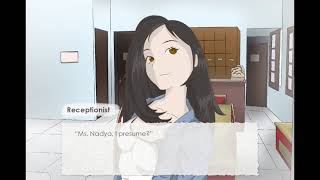 Nadyas Checkup  Chapter 1 The Waiting Room Youtube Visual Novel [upl. by Ainnat]