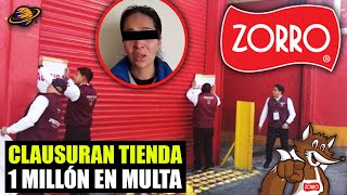 Zorro Abarrotero ¿Por que CERRARON y MULTARON a tienda  Nuevos Secretos Revelados 2023 [upl. by Elleinaj]