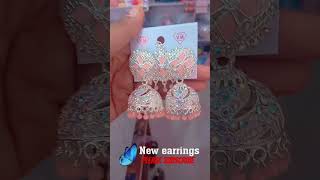 New earrings 2025 new earrings desinglong earrings earrings desing [upl. by Attevroc]