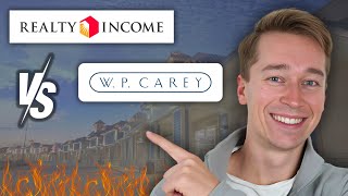 Realty Income vs WP Carey What Is The Best REIT to Buy Today [upl. by Elinnet]