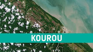 Earth from Space Kourou French Guiana [upl. by Latea]