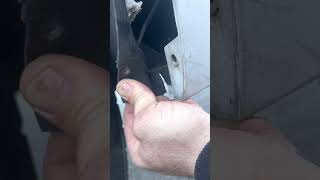 No clips no problem ziptie hack automechanic carmaintenance carrepair diy hack [upl. by Asiram]