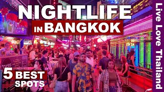 5 Best BANGKOK Nightlife Areas  Good amp Naughty Places livelovethailand [upl. by Kerri]