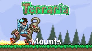 Terraria 14  All Mounts [upl. by Cayser451]