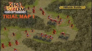 Fire Emblem Path of Radiance Playthrough Bonus 1  Trial Map 1 AAA Rank and Extras [upl. by Bore]