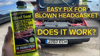 Easy fix for blown headgasket does it work [upl. by Melnick]