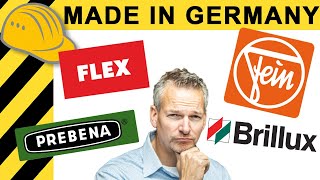 LOHNT MADE IN GERMANY FEIN FLEX BRILLUX amp CO  WERKZEUG NEWS 160 [upl. by Timi321]