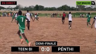 EN DIRECT STADE DE TAIF DEMIFINALE TEEN BI VS PENTHI [upl. by Yadseut]