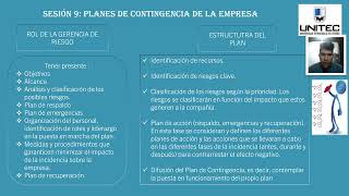 semana 9 plan de contingencia cipres [upl. by Omolhs]