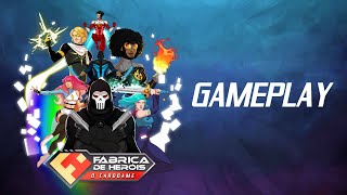 Fábrica de Heróis  O Cardgame Gameplay [upl. by Foushee]