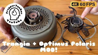 Trangia  Optimus Polaris MOD for Camping and Prepping [upl. by Felicdad]