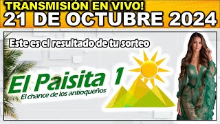 PAISITA DIA Resultado PAISITA 1 LUNES 21 de octubre 2024 [upl. by Dave]