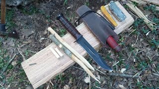 Haversack Essentials Pt3 My Knife Choices amp Tasks [upl. by Desiree]