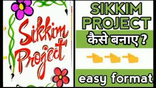 sikkim project in Sanskrit [upl. by Gagliano]