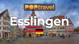 Walking in ESSLINGEN  Germany 🇩🇪  Old Town On A Rainy Afternoon  4K 60fps UHD [upl. by Russia]