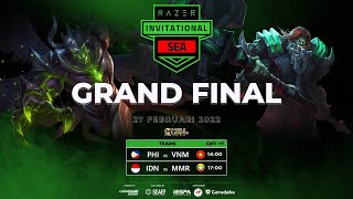 Philippines vs Vietnam  FINAL RAZER INVITATIONAL  SEA NATIONAL SHOWDOWN 2022  MLBB [upl. by Franni]