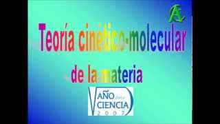 Teoría cinético molecular de la materia para niños Videopresentación [upl. by Robby756]