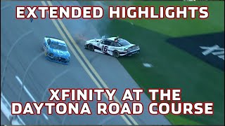 Leaders wreck each other early in Daytona  Extended Highlights [upl. by Tiffanle]