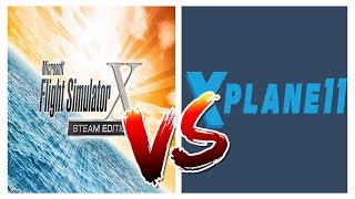 XPLANE 11 VS FSX  The ULTIMATE Comparison Vanilla [upl. by Musihc]