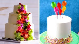 15 Amazing Cake Decoration Ideas to Impress Your Wedding Guests  Cake Tutorials by So Yummy [upl. by Aralomo]