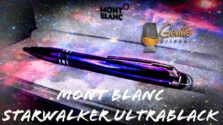 Mont Blanc StarWalker Luxury Pen in UltraBlack [upl. by Slorac]