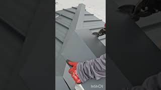 COMO UNIR LOS 3 RIDGES metalroofing estructurametalica roofing aprender aprendizaje [upl. by Davie675]