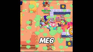 Meg Is Back 🔥 shorts supercell brawlstars gaming [upl. by Enilrac99]