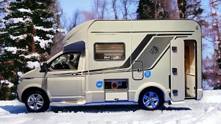 KNAUS TOURER VAN 500 LT Vansation  unique small motorhome on VW T61 [upl. by Dacia]