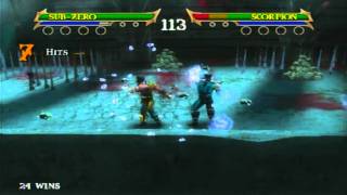 Sub Zero 82 Midscreen Combo MKShaolin Monks [upl. by Seidel790]