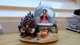 Disney Beauty and the Beast snowglobe [upl. by Nej]