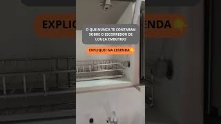 ESCORREDOR DE LOUÇAS DURÁVEL EM INOX  ideiascriativas design dicas shorts nossacasa yt decor [upl. by Tice]