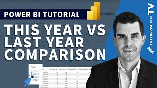 This Year VS Last Year Time Comparisons amp Differences In Power BI [upl. by Silber17]