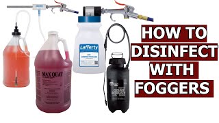 Disinfectant Foggers How To Disinfect Using Foggers [upl. by Necila]