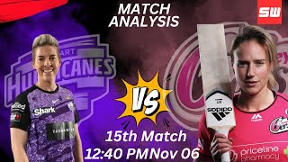 Hobart Hurricanes Women vs Sydney Sixers Women 15th Match  WBBL10 HHvsSS [upl. by Cadmar964]