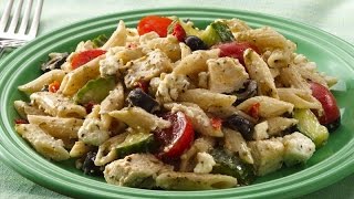 Mediterranean Chicken and Pasta Recipe [upl. by Lennox468]