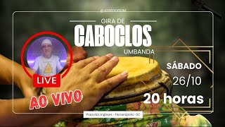 AO VIVO SESSÃO CABOCLOS DA UMBANDA umbanda espiritualidade aovivo [upl. by Symon]