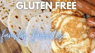 GlutenFree DairyFree Pancake Recipe  Homemade Almond Flour Tortillas [upl. by Ladnik903]