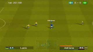 PES 6  Goles de Adriano [upl. by Ayahc]