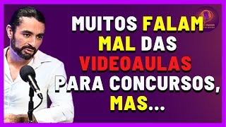 Nem Sempre a Videoaula para Concursos Públicos é Ruim Por causa Disso [upl. by Eletnahs948]