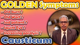 Golden Symptoms of Causticum  Dr PS Tiwari [upl. by Titus922]