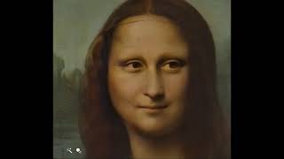 LISA GHERARDINI  LA GIOCONDA  DEEP NOSTALGIA MONA LISA  DE LEONARDO DA VINCI [upl. by Anyar]