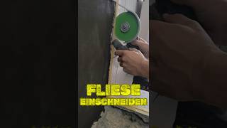 Fliese einschneiden Die perfekte Technik für Heimwerker diy handwerk [upl. by Moyer]