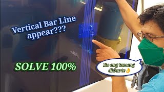 How to repair led tv with a vertical bar line appear  Hisense 55K220 [upl. by Ninahs]