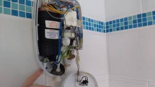 Electric shower leaking from the side replace the PRD easy diy fix [upl. by Noscire]