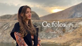 Ce folos  Naomi State  Official Video [upl. by Zobe]