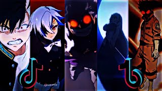 Anime badass moment💀 Tiktok compilation part 45 [upl. by Artinek]