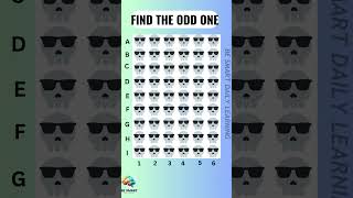 Find the odd one 😰 shorts findthedifference spotthedifference puzzle emojichallenge shortsgame [upl. by Silvain338]